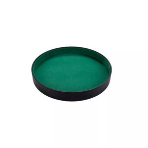 Pokerpiste 26cm zwart kunstleder