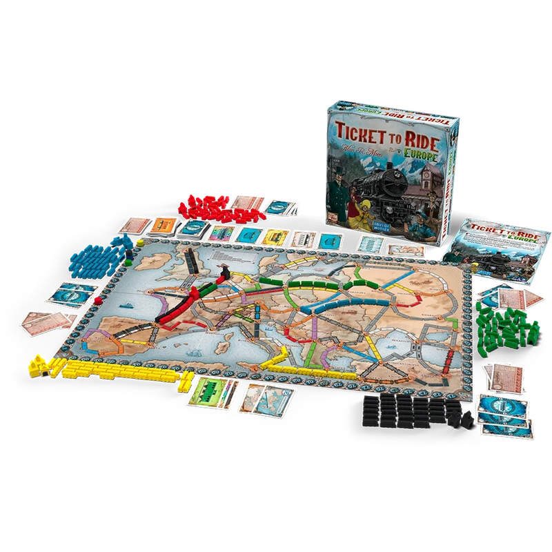 Ticket to Ride Europe - Spelmarkt
