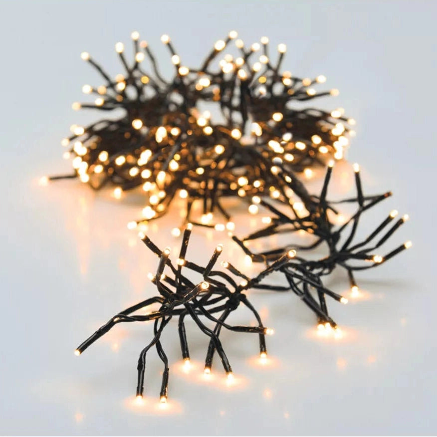 Clusterverlichting 192led warmwit - Spelmarkt